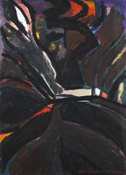 В конце дороги. 104 x 74 см. 2009&nbsp;г.