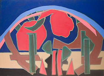 Песня. Холст, масло. в. 74 x ш. 101 см. 2019&nbsp;г.