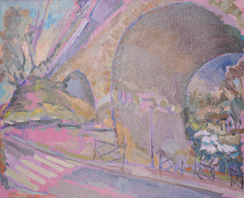 Аркада. Холст, масло, в. 50 х ш. 61 см. 2023&nbsp;г.. Частная коллекция